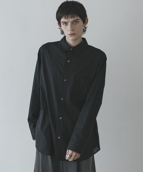 remer([)loose basic oversize shirt - nuance sheer / [Yx[VbNI[o[VcqjAXVA[r(Vc/uEX)