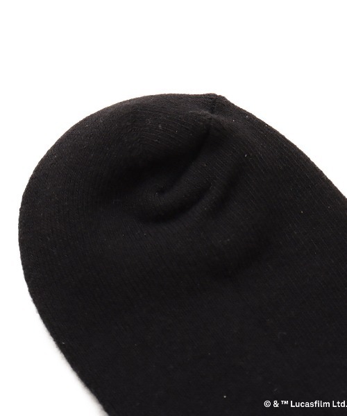 STAR WARS(スターウォーズ)の「atmos STAR WARS Logo Socks / アトモス スターウォーズ ロゴ ソックス 【SP】(ソックス/靴下・メンズ・ブラック・25-27/27-29)」の3枚目の写真