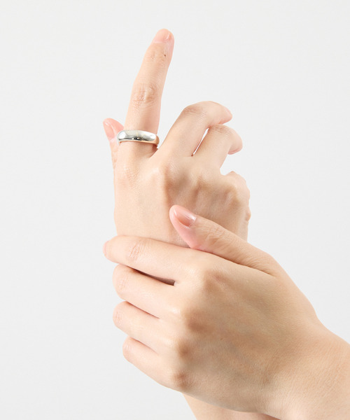 And A(アンドエー)の「And A アンドエー / SILVER925 WARPED PENTAGRAM RING シルバー925ペンタグラムリング 指輪 / AA-A25U001(リング・メンズ・シルバー・15号/17号/19号)」の10枚目の写真