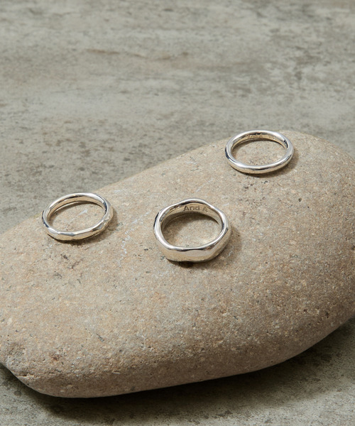 And A(アンドエー)の「And A アンドエー / SILVER925 WARPED PENTAGRAM RING シルバー925ペンタグラムリング 指輪 / AA-A25U001(リング・メンズ・シルバー・15号/17号/19号)」の19枚目の写真