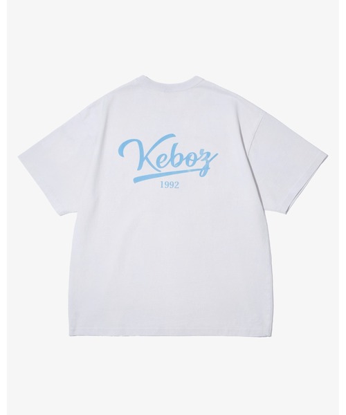 KEBOZ(ケボズ)の「ICON GARMENT S/S TEE(Tシャツ/カットソー・メンズ・ブルー/オリーブ/レッド/ブラウン/グレー/ブラック/ネイビー/ライム/ホワイト・S/M/L/XL/2XL)」の4枚目の写真