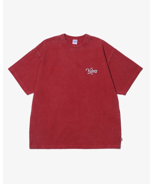 KEBOZ(ケボズ)の「ICON GARMENT S/S TEE(Tシャツ/カットソー・メンズ・ブルー/オリーブ/レッド/ブラウン/グレー/ブラック/ネイビー/ライム/ホワイト・S/M/L/XL/2XL)」の18枚目の写真