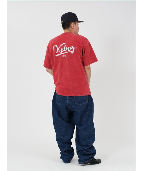 KEBOZ(ケボズ)の「ICON GARMENT S/S TEE(Tシャツ/カットソー・メンズ・ブルー/オリーブ/レッド/ブラウン/グレー/ブラック/ネイビー/ライム/ホワイト・S/M/L/XL/2XL)」の12枚目の写真