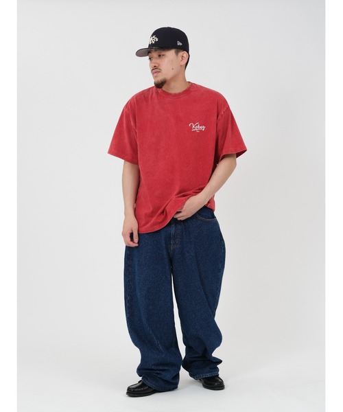 KEBOZ(ケボズ)の「ICON GARMENT S/S TEE(Tシャツ/カットソー・メンズ・ブルー/オリーブ/レッド/ブラウン/グレー/ブラック/ネイビー/ライム/ホワイト・S/M/L/XL/2XL)」の13枚目の写真