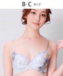 サックスブルー」に該当するレディースのブラジャー（ブルー・ネイビー