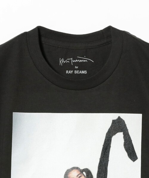 Ray BEAMS（レイビームス）の「【別注】Kevin Cummins / 「Bjork」Photo T②（Tシャツ/カットソー・レディース・ブラック・ONE SIZE）」の7枚目の写真