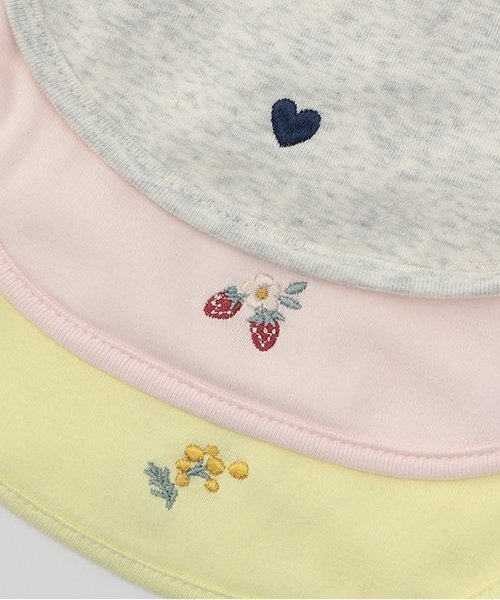 petit main（プティマイン）の「アソートリバーシブルスタイ（スタイ/よだれかけ・キッズ・ネイビー/レッド/イエロー・F）」の9枚目の写真