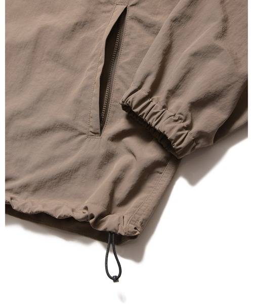 Bristol ナイロンジャケット Lサイズ ブラウン NYLON QUARTER-ZIP BLOUSON（ナイロンジャケット）｜F.C.Real Bristol