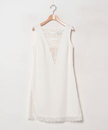 TADASHI SHOJIノースリーブワンピース 中古・古着通販】TADASHI SHOJI (タダシ ショージ) 総レース