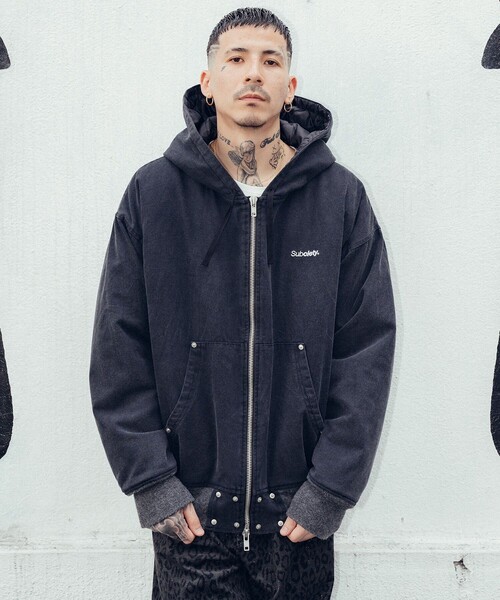 Subciety(サブサエティ)の「Hooded jkt(その他アウター・メンズ・ピンク/ブラック/ブラック系その他・X-LARGE/LARGE/MEDIUM/SMALL)」の16枚目の写真