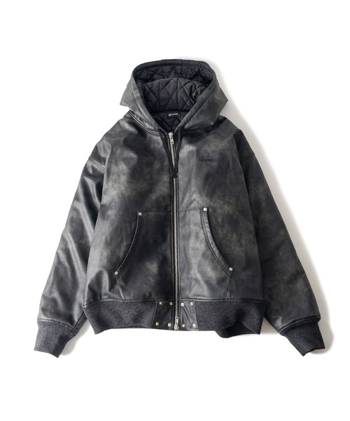 Subciety(サブサエティ)の「Hooded jkt(その他アウター・メンズ・ピンク/ブラック/ブラック系その他・X-LARGE/LARGE/MEDIUM/SMALL)」の17枚目の写真