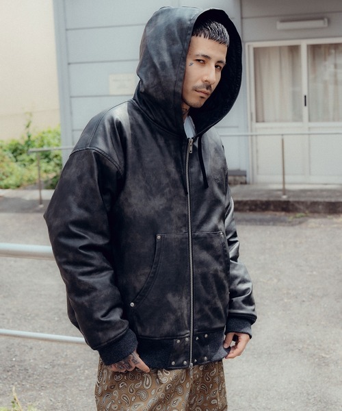 Subciety（サブサエティ）の「Hooded jkt（その他アウター・メンズ・ピンク/ブラック/ブラック系その他・X-LARGE/LARGE/MEDIUM/SMALL）」の18枚目の写真