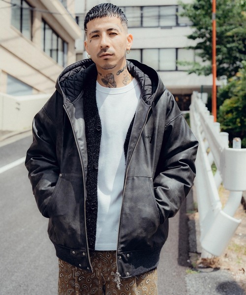 Subciety（サブサエティ）の「Hooded jkt（その他アウター・メンズ・ピンク/ブラック/ブラック系その他・X-LARGE/LARGE/MEDIUM/SMALL）」の19枚目の写真
