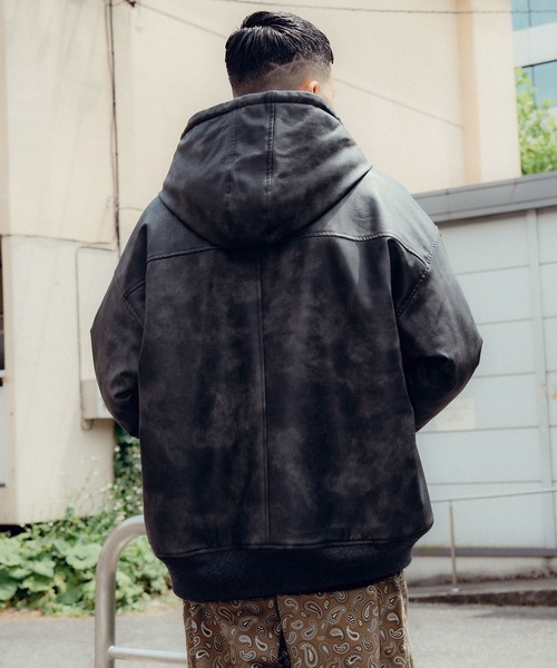 Subciety（サブサエティ）の「Hooded jkt（その他アウター・メンズ・ピンク/ブラック/ブラック系その他・X-LARGE/LARGE/MEDIUM/SMALL）」の11枚目の写真