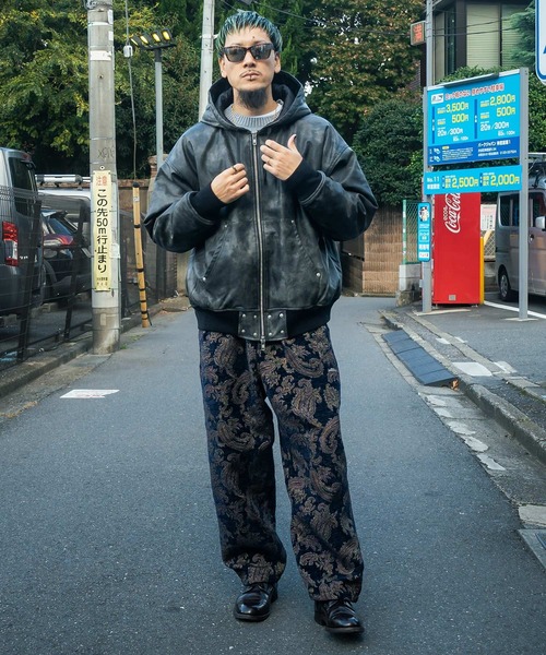 Subciety（サブサエティ）の「Hooded jkt（その他アウター・メンズ・ピンク/ブラック/ブラック系その他・X-LARGE/LARGE/MEDIUM/SMALL）」の8枚目の写真