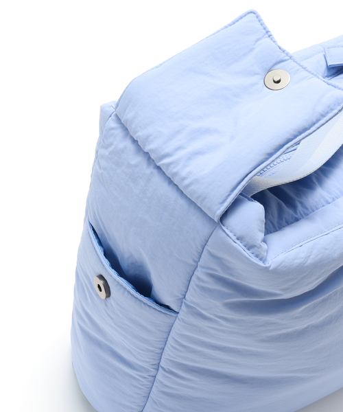 B.C STOCK（ベーセーストック）の「【fellowww / フェロー】別注  2WAY パッファー ショルダーバッグ（ショルダーバッグ・メンズ・ブルー系その他/サックスブルー/オレンジ系その他/ブラック・FREE）」の7枚目の写真