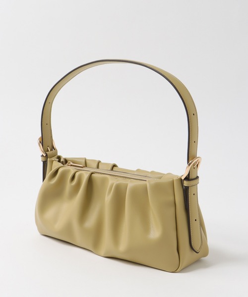 Cepica（セピカ）の「PUタック横長ワンショルダー（ショルダーバッグ・レディース・ブラック/マスタード・FREE）」の12枚目の写真