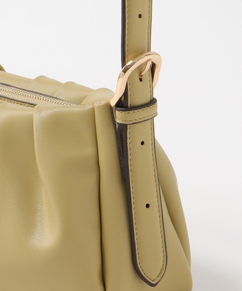 Cepica（セピカ）の「PUタック横長ワンショルダー（ショルダーバッグ・レディース・ブラック/マスタード・FREE）」の16枚目の写真