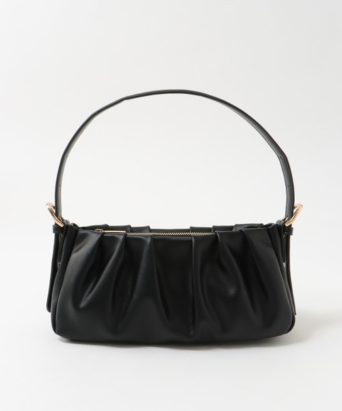 Cepica（セピカ）の「PUタック横長ワンショルダー（ショルダーバッグ・レディース・ブラック/マスタード・FREE）」の19枚目の写真