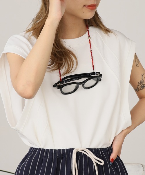 ROOPTOKYO（ループトウキョウ）の「クルーネックスウェットベスト（ベスト・メンズ・ブラック/ホワイト/グレー・L/M）」の16枚目の写真