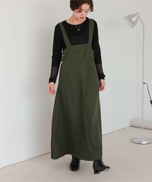 titivate | フレアシルエットジャンパースカート(ジャンパースカート)