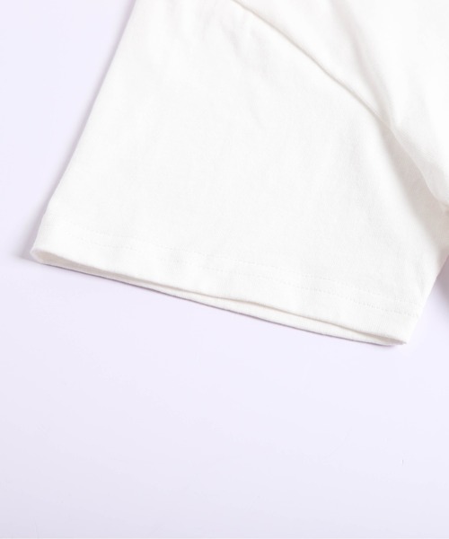 AMELY(エミリー)の「フォト&ロゴ プリントTシャツ(Tシャツ/カットソー・レディース・ホワイト/ブラック・フリー)」の17枚目の写真