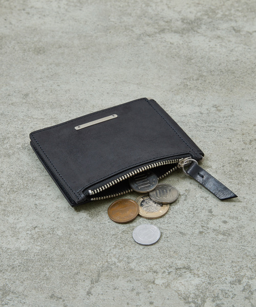 PADRONE パドローネ / Coin case 01 (with bill clip) モストロレザー