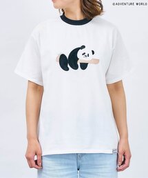 apres les cours（アプレレクール）の「【リンク】アドベンチャーワールドどうぶつモチーフT_おとな（Tシャツ/カットソー・メンズ）」