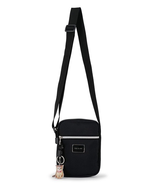 PAUL & JOE ACCESSOIRES(ポールアンドジョーアクセソワ)の「PAUL & JOE ACCESSOIRES (ポール&ジョーアクセソワ)タテ型ミニショルダーバッグ PJA-B1324 カジュアル・プレートメタル(ショルダーバッグ・レディース・ブラック・FREE)」の8枚目の写真