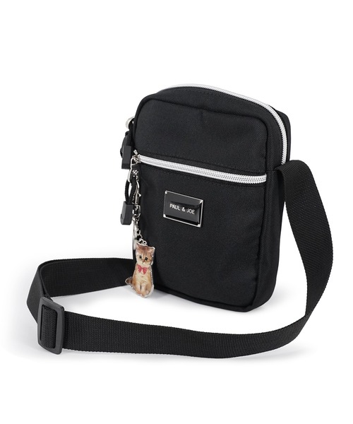 PAUL & JOE ACCESSOIRES(ポールアンドジョーアクセソワ)の「PAUL & JOE ACCESSOIRES (ポール&ジョーアクセソワ)タテ型ミニショルダーバッグ PJA-B1324 カジュアル・プレートメタル(ショルダーバッグ・レディース・ブラック・FREE)」の11枚目の写真