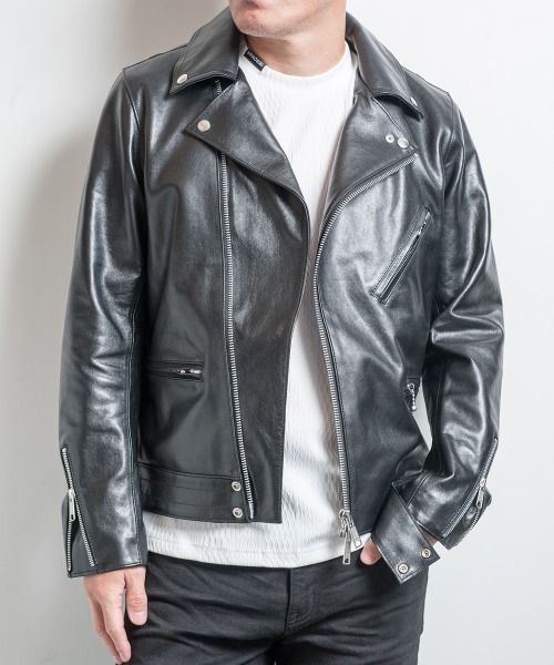 セール】PADDINGTON(パディントン)ラムレザー ダブルライダース