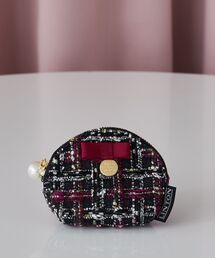 Maison de FLEUR(メゾンドフルール)のLINTONツイードコインケース(コインケース)