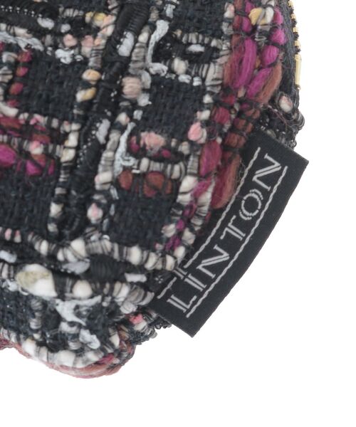 Maison de FLEUR（メゾンドフルール）の「LINTONツイードコインケース（コインケース・レディース・ブラック/オフホワイト・FREE）」の11枚目の写真