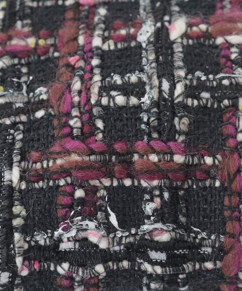 Maison de FLEUR（メゾンドフルール）の「LINTONツイードコインケース（コインケース・レディース・ブラック/オフホワイト・FREE）」の13枚目の写真