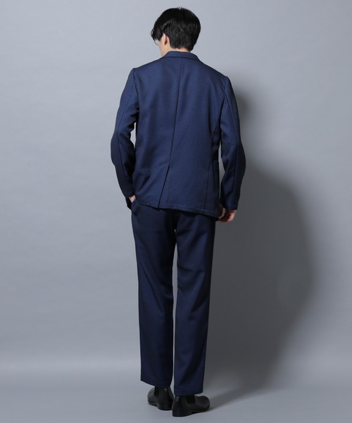 NANO universe（ナノユニバース）の「シャンブレーツイルセットアップ（セットアップ・メンズ・ダークブラウン/ネイビー/ダークグレー・S/M/L/XL）」の5枚目の写真