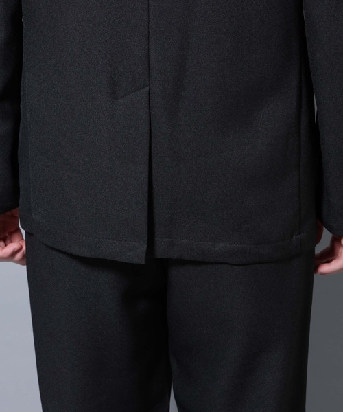 NANO universe（ナノユニバース）の「シャンブレーツイルセットアップ（セットアップ・メンズ・ダークブラウン/ネイビー/ダークグレー・S/M/L/XL）」の14枚目の写真