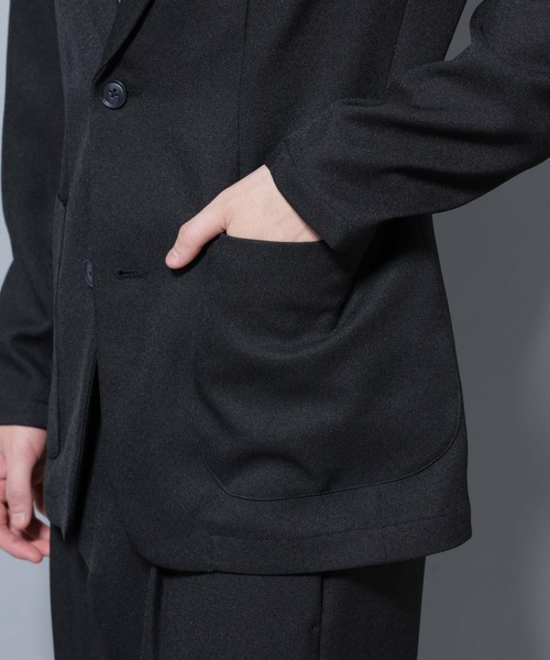 NANO universe（ナノユニバース）の「シャンブレーツイルセットアップ（セットアップ・メンズ・ダークブラウン/ネイビー/ダークグレー・S/M/L/XL）」の15枚目の写真