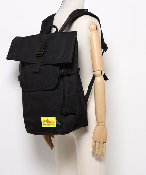 Manhattan Portage（マンハッタンポーテージ）の「SILVERCUP BACKPACK LVL TMP（バックパック/リュック・メンズ・ブラック・MEDIUM）」の11枚目の写真