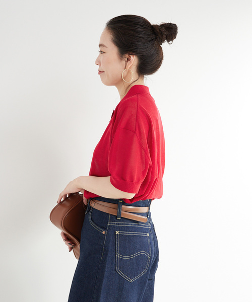 SEA プルオーバー SEA（シー）の「ハーフジップ スウェットプルオーバー