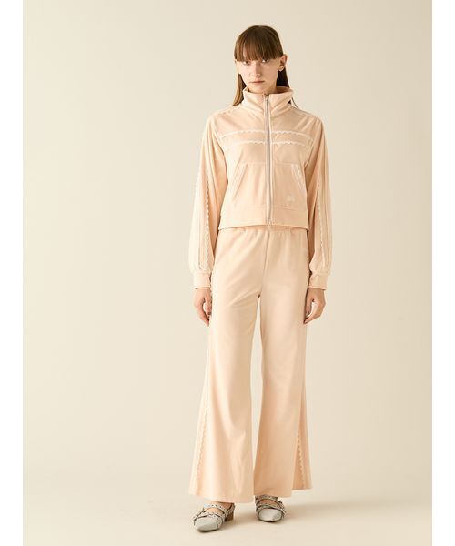 FURFUR サイドレースベロアトラックジャケット ファーファー FURFUR サイドレースベロアトラックジャケット