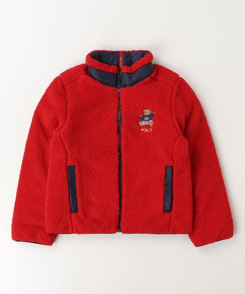 POLO RALPH LAUREN CHILDRENSWEAR（ポロ ラルフ ローレン チルドレンズウェア）の「P-Layer 2 リバーシブル モックネック ジャケット（その他アウター・キッズ・レッド・XL/L/S/M）」の5枚目の写真