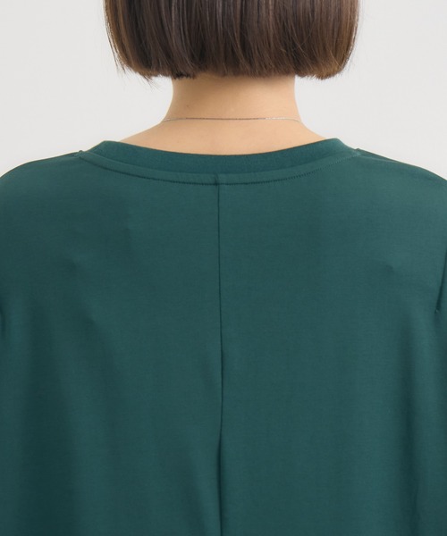 KATHARINE ROSS（キャサリンロス）の「【KATHARINE ROSS】【COOL/UVカット】タック袖ワンピース（ワンピース・レディース・グリーン/チャコールグレー・MEDIUM）」の13枚目の写真