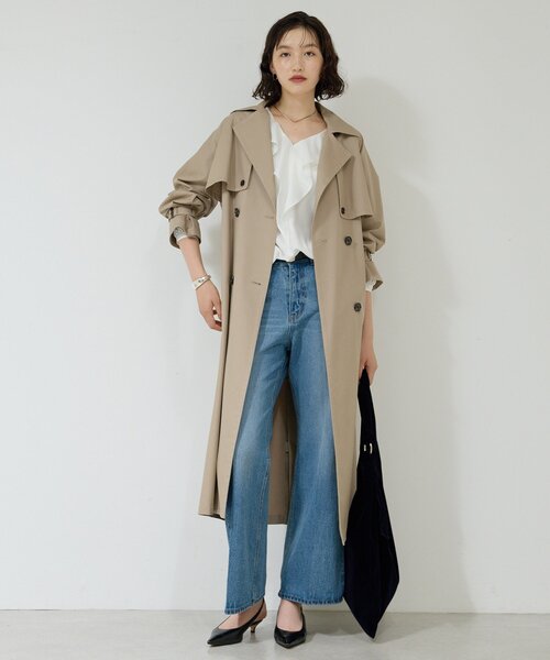 コラージュ　ガリャルダガランテ　エアリーバックバルーンコート　トレンチコート トレンチコート（その他アウター）｜GALLARDAGALANTE（ガリャルダ