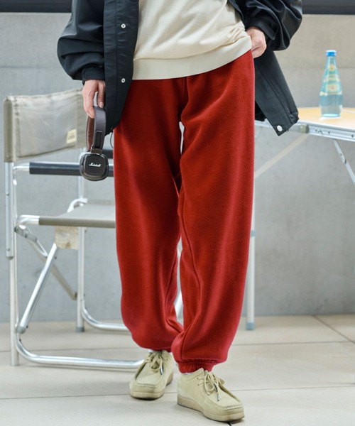 BARK MANHATTAN（バークマンハッタン）の「【BARK MANHATTAN】オーバーサイズイージースウェットパンツ（スウェットパンツ・メンズ・オートミール/ブラック/ネイビー/杢グレー/レッド/グレイッシュベージュ・L/M/XL/S）」の6枚目の写真