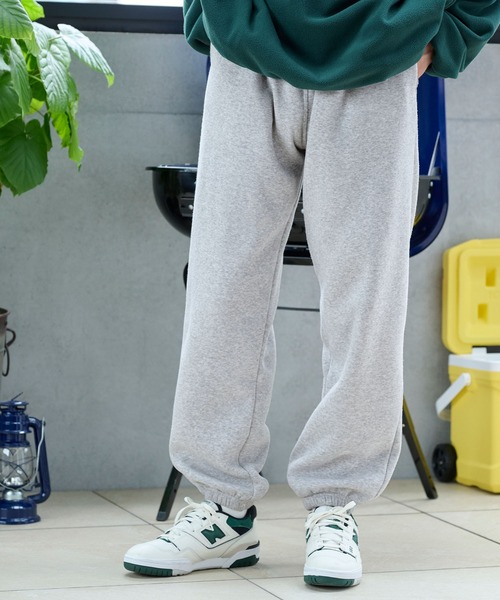 BARK MANHATTAN（バークマンハッタン）の「【BARK MANHATTAN】オーバーサイズイージースウェットパンツ（スウェットパンツ・メンズ・オートミール/ブラック/ネイビー/杢グレー/レッド/グレイッシュベージュ・L/M/XL/S）」の7枚目の写真