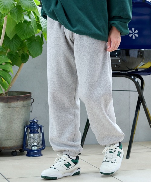 BARK MANHATTAN（バークマンハッタン）の「【BARK MANHATTAN】オーバーサイズイージースウェットパンツ（スウェットパンツ・メンズ・オートミール/ブラック/ネイビー/杢グレー/レッド/グレイッシュベージュ・L/M/XL/S）」の10枚目の写真