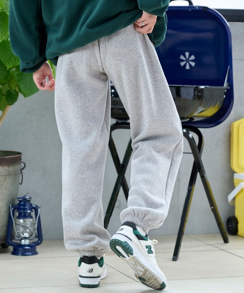 BARK MANHATTAN（バークマンハッタン）の「【BARK MANHATTAN】オーバーサイズイージースウェットパンツ（スウェットパンツ・メンズ・オートミール/ブラック/ネイビー/杢グレー/レッド/グレイッシュベージュ・L/M/XL/S）」の11枚目の写真