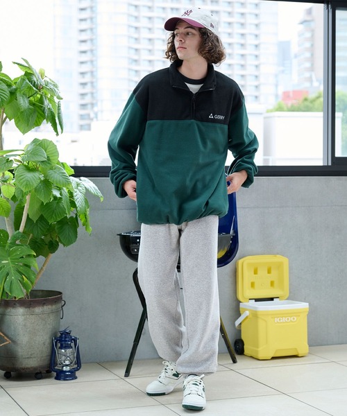 BARK MANHATTAN（バークマンハッタン）の「【BARK MANHATTAN】オーバーサイズイージースウェットパンツ（スウェットパンツ・メンズ・オートミール/ブラック/ネイビー/杢グレー/レッド/グレイッシュベージュ・L/M/XL/S）」の12枚目の写真