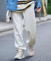 BARK MANHATTAN（バークマンハッタン）の「【BARK MANHATTAN】オーバーサイズイージースウェットパンツ（スウェットパンツ）」