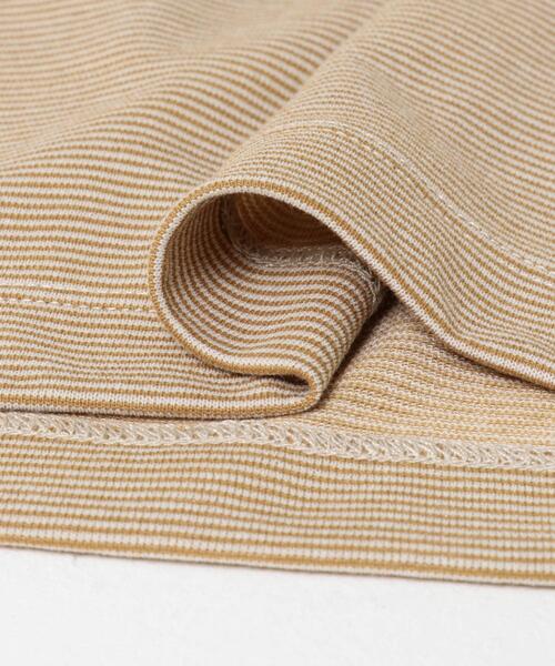 FORK&SPOON（フォークアンドスプーン）の「FORK&SPOON　CAVEボーダーロングスリーブTシャツ（Tシャツ/カットソー・メンズ・チャコールグレー/ベージュ系その他・4/5）」の12枚目の写真